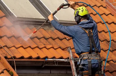 Démoussage et hydrofuge de toiture à Boussy